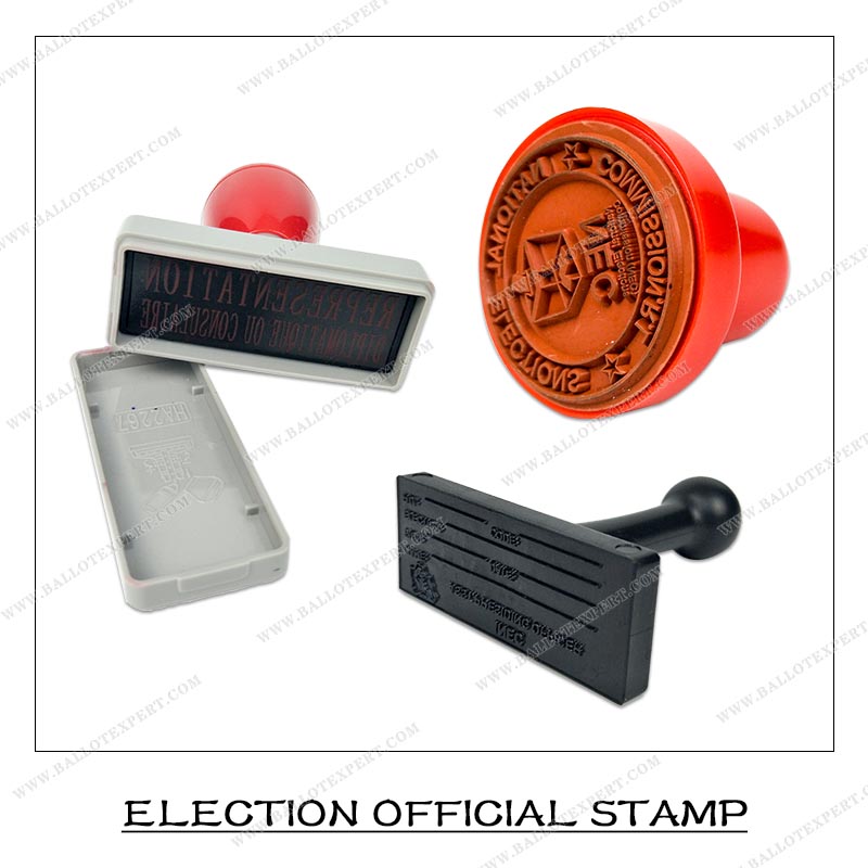 ELECTION OFFICIAL STAMP