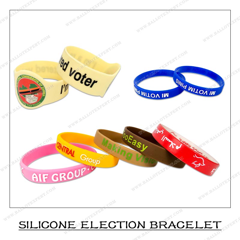 SILICONE ELECTION BRACELET