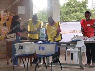 Mozambique plastic ballot box