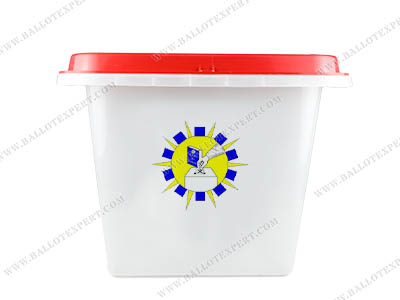 Ethiopia plastic ballot box