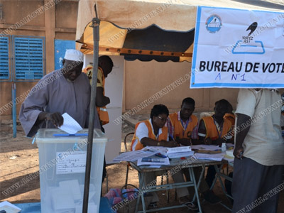 Burkina Faso ballot box