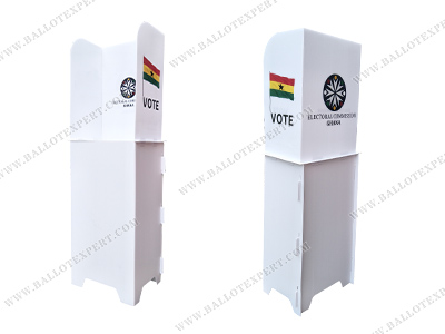ghana plastic voting booth