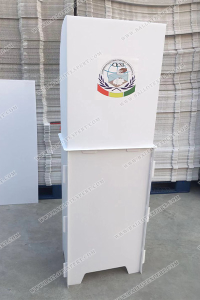 Guinea voting booth