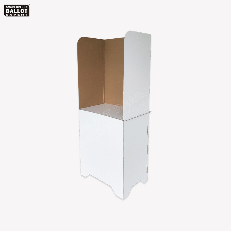 Corrugated Cardboard Voting Booth