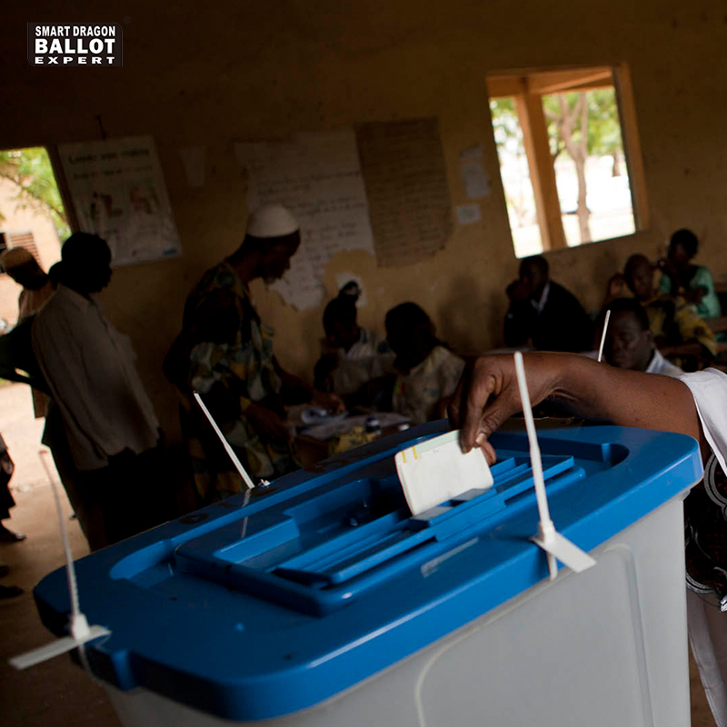 Sceaux de sécurité en plastique pour les bulletins de vote