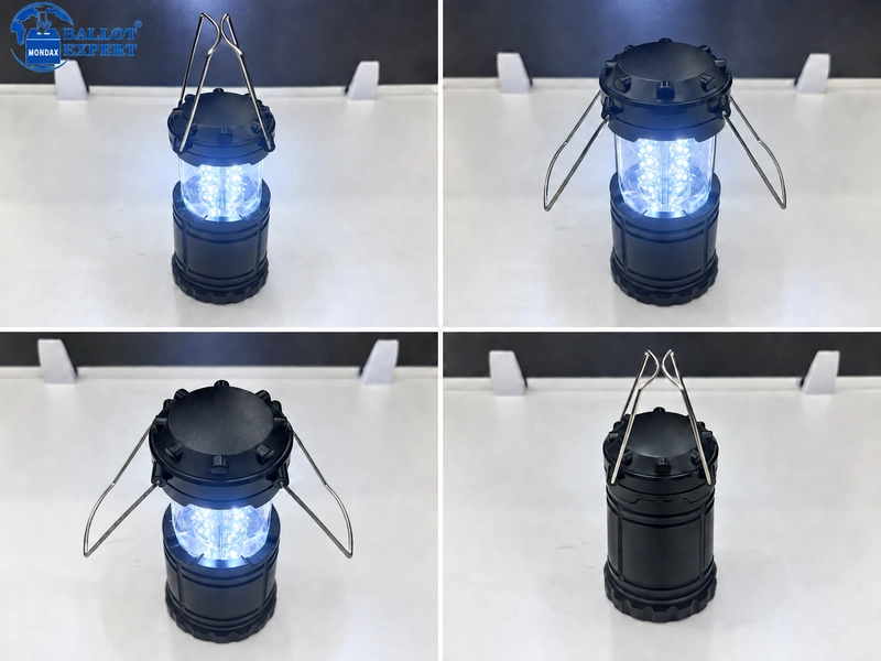 Portable LED lantern with bright LED light