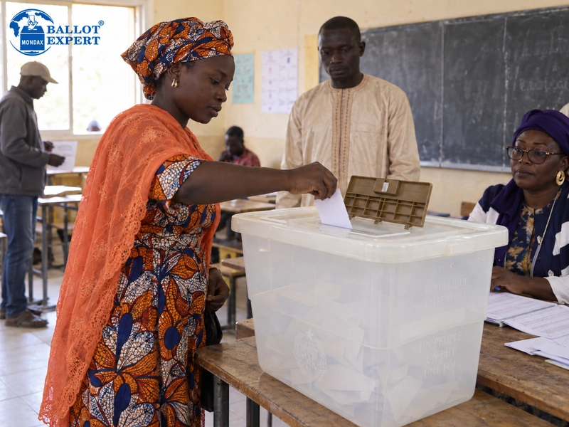 Custom Plastic Ballot Boxes for Senegal in 45L and 60L