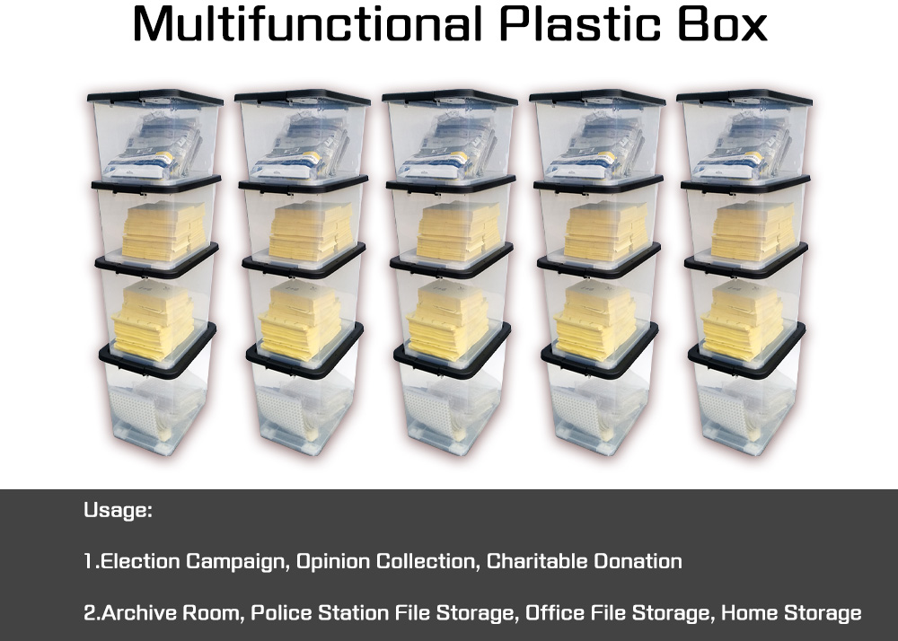 plastic file boxes